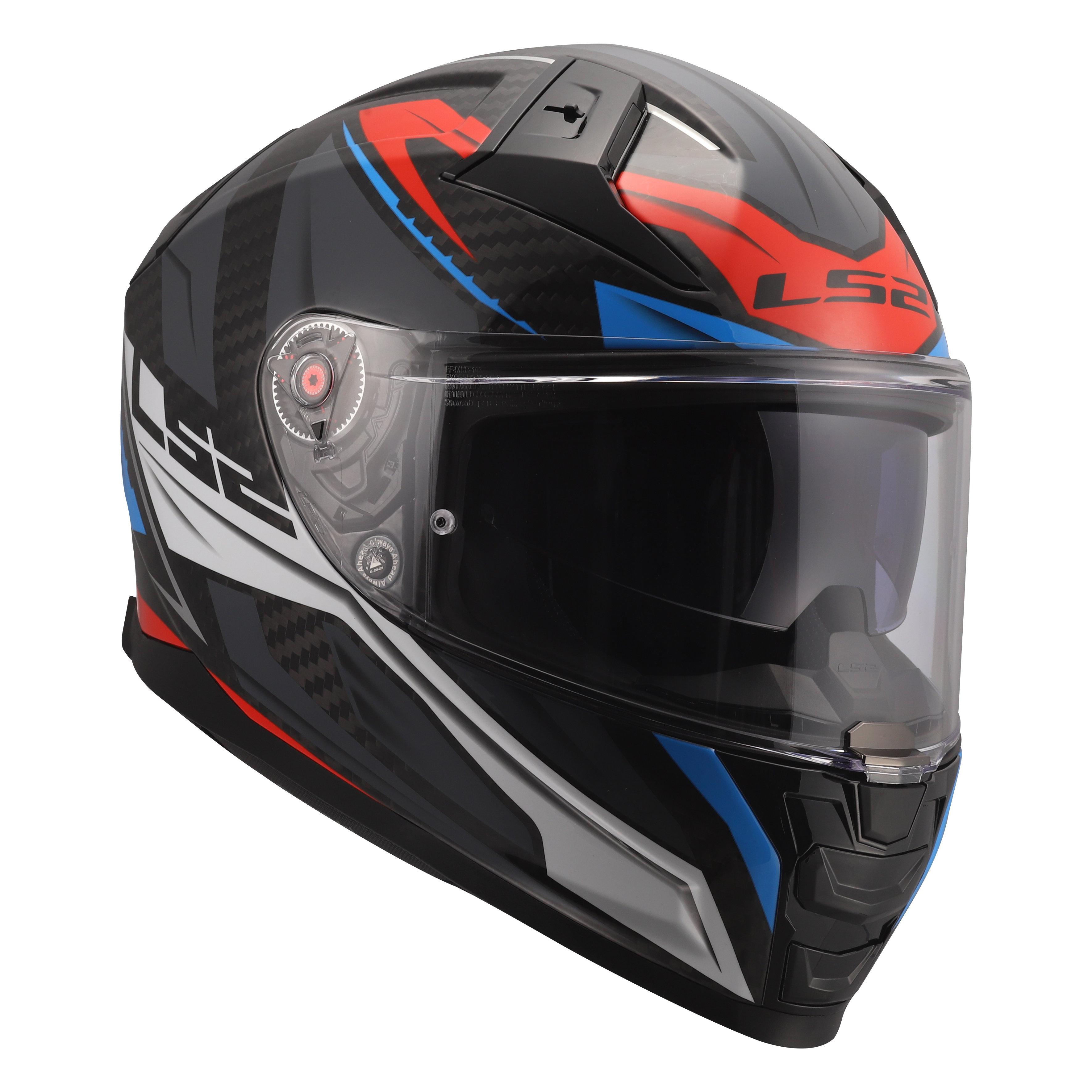 LS2 FF811 VECTOR II C SAVAGE WHITE BLUE RED 168115426 (9)